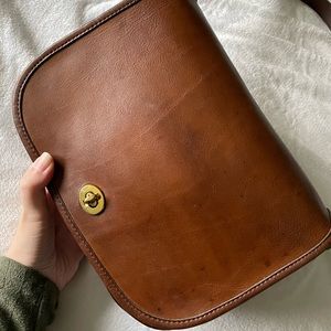 Vintage Coach United Airlines Stewardess Bag